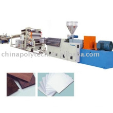 PC/PVC/PMMA/PP/PE Plate/Sheet extrusion line